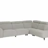 Hoeksalon Culebra 299x231cm - stof - beige met relax