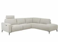 Hoeksalon Dante 274x226cm - stof - beige