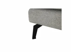 Hoeksalon Davos 341x220cm - stof - grijs