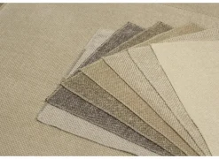 Hoeksalon Divan 393x197cm - stof - lichtbeige