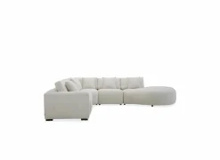 Hoeksalon Down 297x370cm - stof - crème met relax