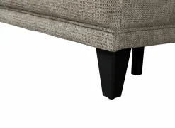 Hoeksalon Dragor 296x179cm - stof - grijs met bedfunctie