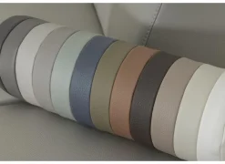 Hoeksalon Durham 304x230cm - stof - lichtgrijs met relax