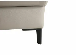 Hoeksalon Durham 298x230cm - stof - lichtgrijs