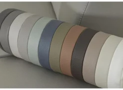 Hoeksalon Durham 298x230cm - stof - lichtgrijs