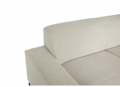 Hoeksalon Eddy 267x206cm - stof - ecru