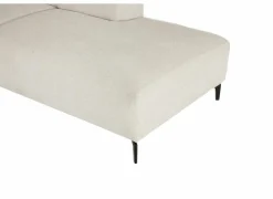 Hoeksalon Eddy 267x206cm - stof - ecru