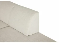 Hoeksalon Eddy 267x206cm - stof - ecru