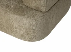 Hoeksalon Eder 310x190cm - stof - taupe