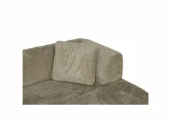 Hoeksalon Eder 310x190cm - stof - taupe