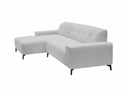 Hoeksalon Elva 292x152cm - stof - greige