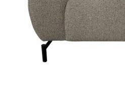 Hoeksalon Eron 331x182cm - stof - taupe