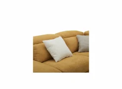 Hoeksalon Exeter 299x240cm - stof - chacha geel met relax