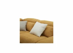 Hoeksalon Exeter 299x240cm - stof - chacha geel met relax