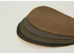 Hoeksalon Fall 213x271cm - stof - cognac