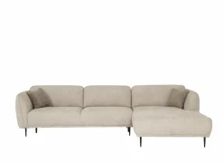 Hoeksalon Kelmis 323x178cm - stof - beige