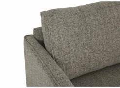 Hoeksalon Lamar 257x223cm - stof - lichtbruin