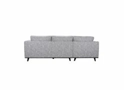 Hoeksalon Lambda 248,5x151cm - stof - ivoor