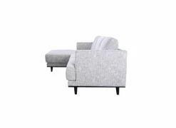 Hoeksalon Lambda 248,5x151cm - stof - ivoor