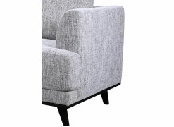 Hoeksalon Lambda 248,5x151cm - stof - ivoor