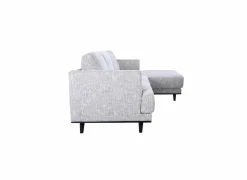 Hoeksalon Lambda 248,5x151cm - stof - ivoor