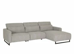 Hoeksalon Lexus 327x189cm - stof - grijs met relax