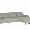 Hoeksalon Lexus 327x189cm - stof - grijs