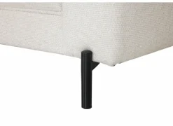 Hoeksalon Liva 325x161cm - stof - wit