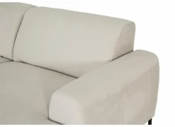 Hoeksalon Lund 370x278cm - stof - beige