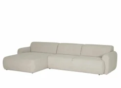 Hoeksalon Malmo 340x171cm - stof - beige