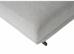 Hoeksalon Maltese  276x215cm - stof - lichtgrijs