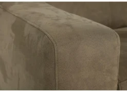 Hoeksalon Mana 272x174cm - stof - cognac