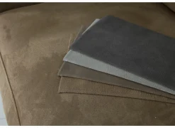 Hoeksalon Mana 272x174cm - stof - cognac