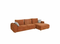 Hoeksalon Mandarin 315x165cm - katoen - oranje