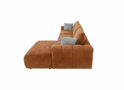 Hoeksalon Mandarin 315x165cm - katoen - oranje