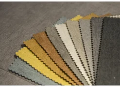 Hoeksalon Marlon 332x268cm - stof - grijs