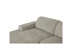 Hoeksalon Mats 372x227cm - stof - lichtgrijs