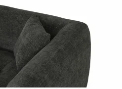 Hoeksalon Maui 285x163cm - stof - grijs