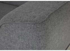 Hoeksalon Milton 302x238cm - stof - castle 153 grijs