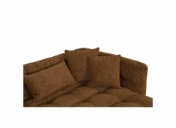 Hoeksalon Molise 300x185cm - stof - terra