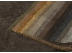 Hoeksalon Monolithos 373x332cm - stof - bruin