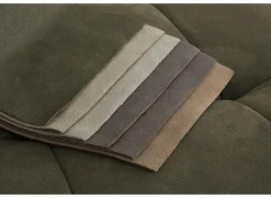 Hoeksalon Night 277x159cm - stof - groen