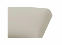 Hoeksalon Nyx 322x257cm - leder - lichtgrijs