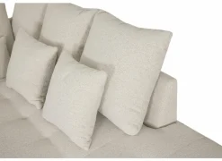 Hoeksalon Olivio 277x177cm - stof - beige