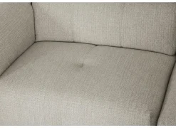 Hoeksalon Oltens 281x228cm - stof - beige met relax