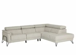 Hoeksalon Oltens 281x228cm - stof - beige