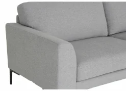 Hoeksalon Phantom  168x283cm - stof - grijs