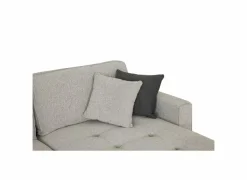 Hoeksalon Ramon 319x176cm - stof - lichtgrijs