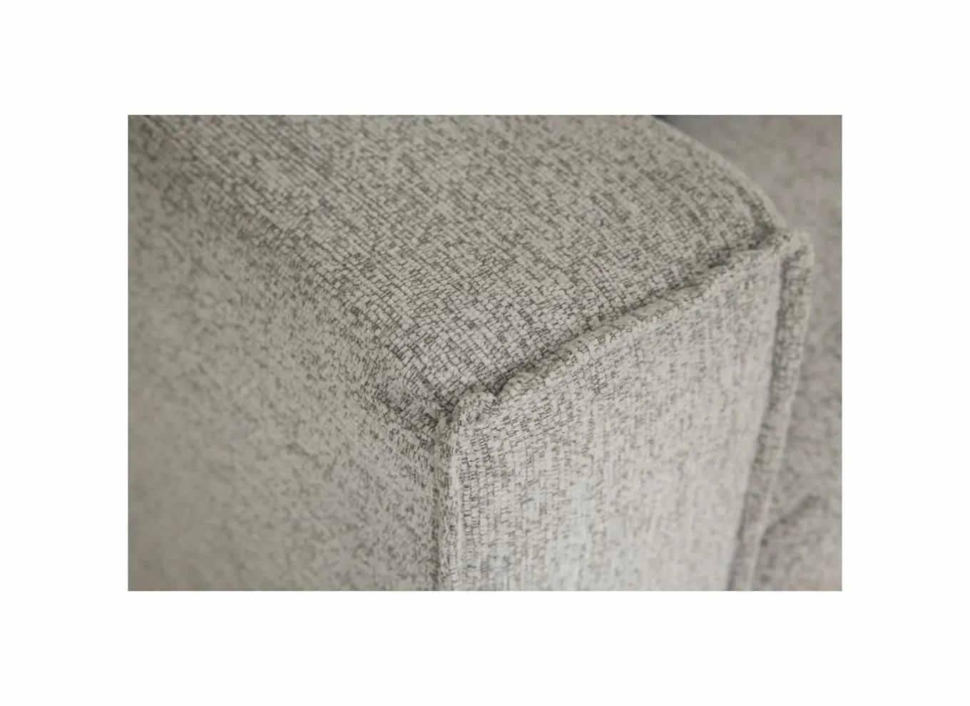 Hoeksalon Ramon 319x176cm - stof - lichtgrijs