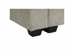 Hoeksalon Ramon 319x176cm - stof - lichtgrijs